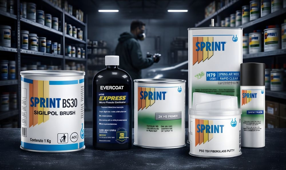 Професионални продукти ICR SPRINT и Evercoat