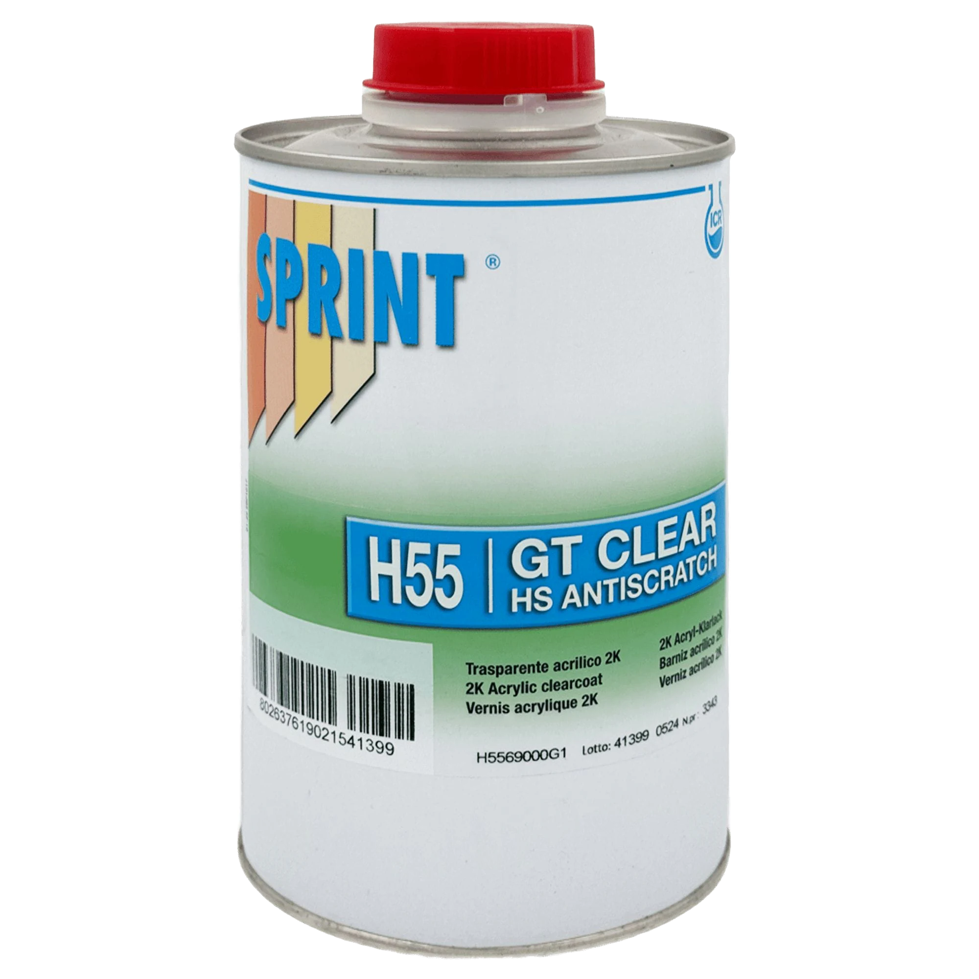 H55 GT HS Лак против надраскване 2 към 1 – 1л