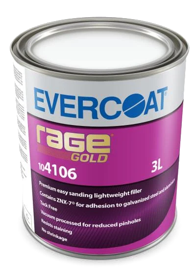 EVERCOAT 4106 Полиестерен кит Rage Gold /жълт/ – 3.000л