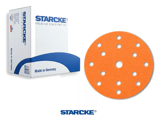 STARCKE 044 Диск Ф150, 15 отвора /Ceramic/ – Р400 / 50 броя в кутия /